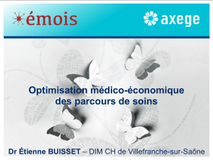 Optimisation médico-économique des parcours de soins